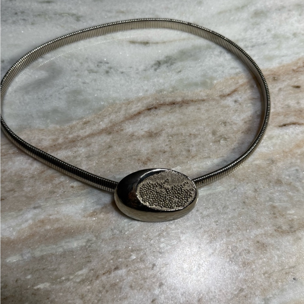 ASSESOCRAFT NYC silver belt